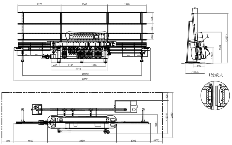 glass grinding machine