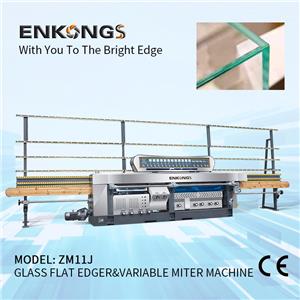 ZM11J Glass Flat Edger & Variable Miter Machine