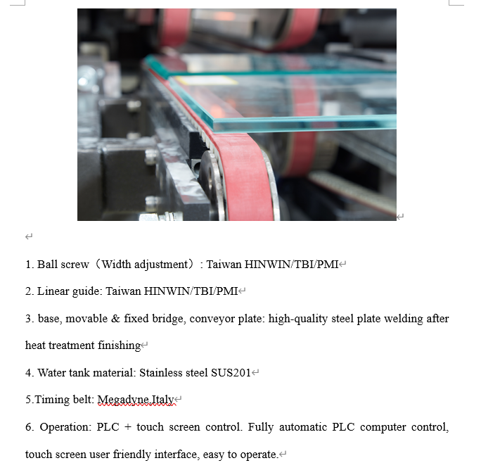 glass machinery