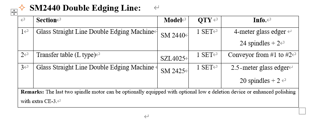 glass double edging machine