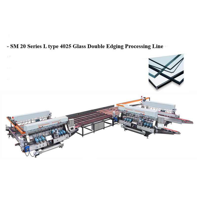 SM2040 Glass Straight-line Double Edging Processing line