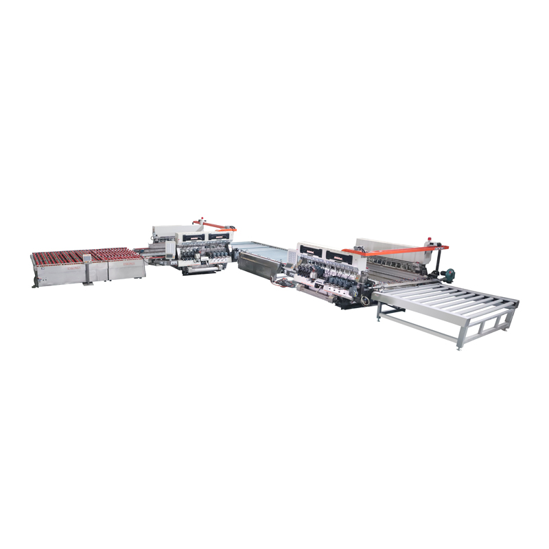 SM24 Series 2015 Glass Straight-line Double Edging Processing line
