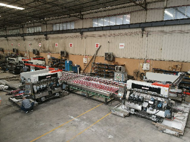 SM10 Glass 1010 Straight-line Double Sides Seaming Processing Line For Construction Glass