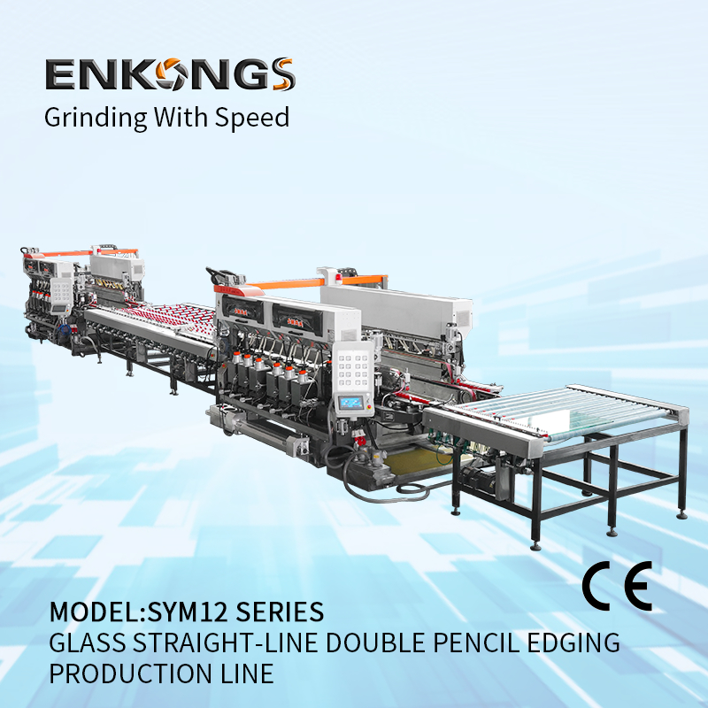 SM12 Series Glasss Straight-line Pencil Edging Machine