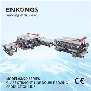 SM2025 Glass Straight-line Standard Double Edging Machine
