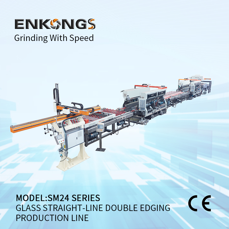 Linear-Type Glass Straight-line Edging Production Line