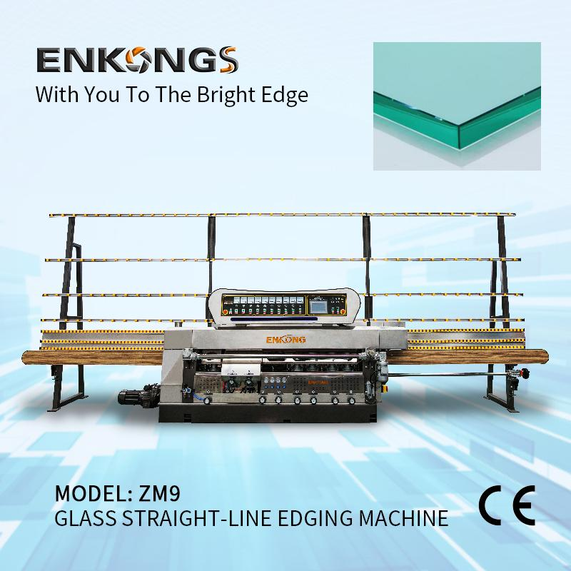glass straightline edging machine