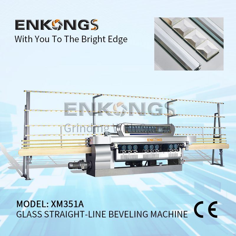 XM351A decorative furniture glass and mirror glass processing machine