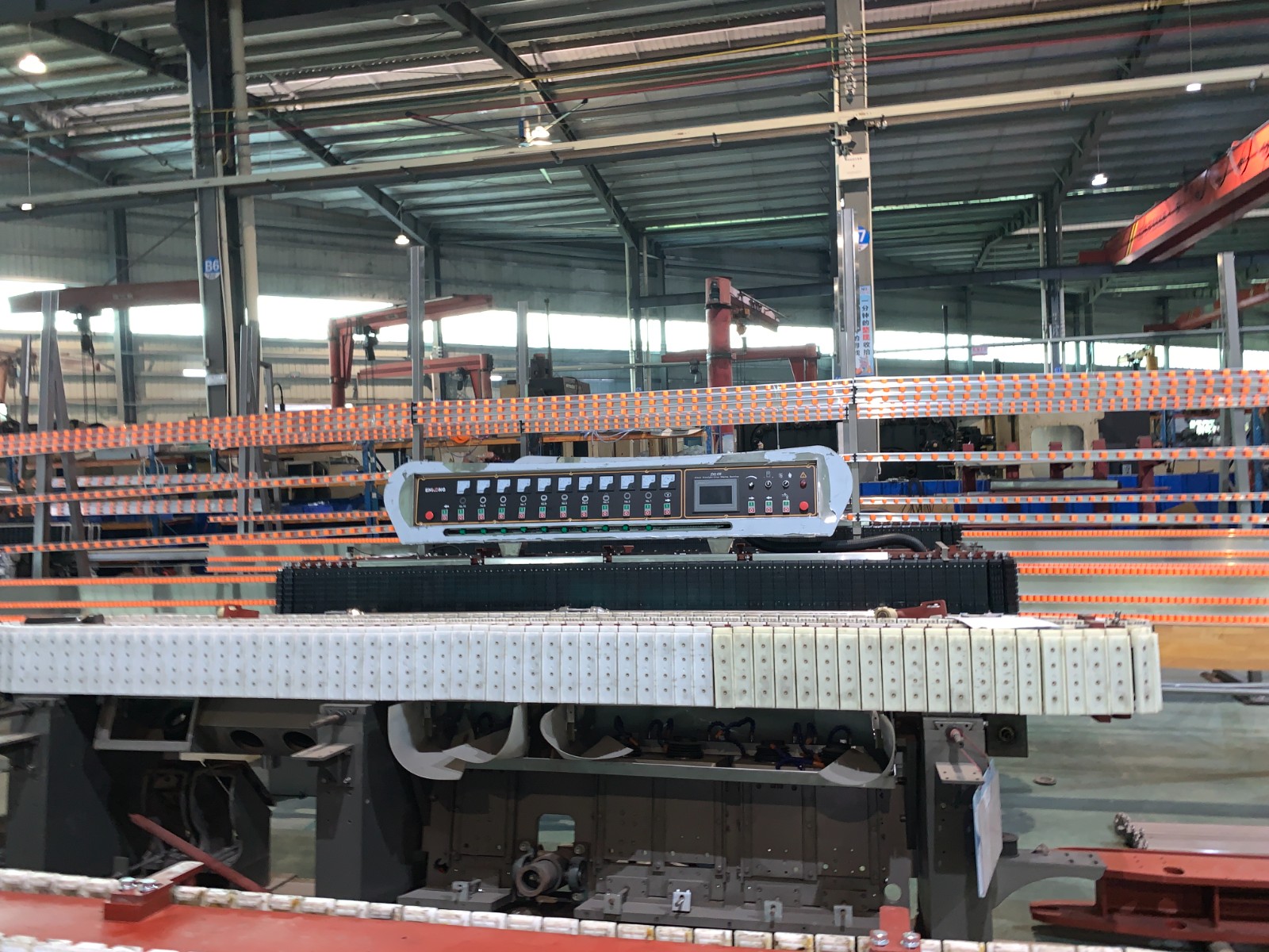 straight-line glass edging machine
