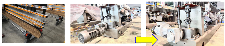 glass miter machine