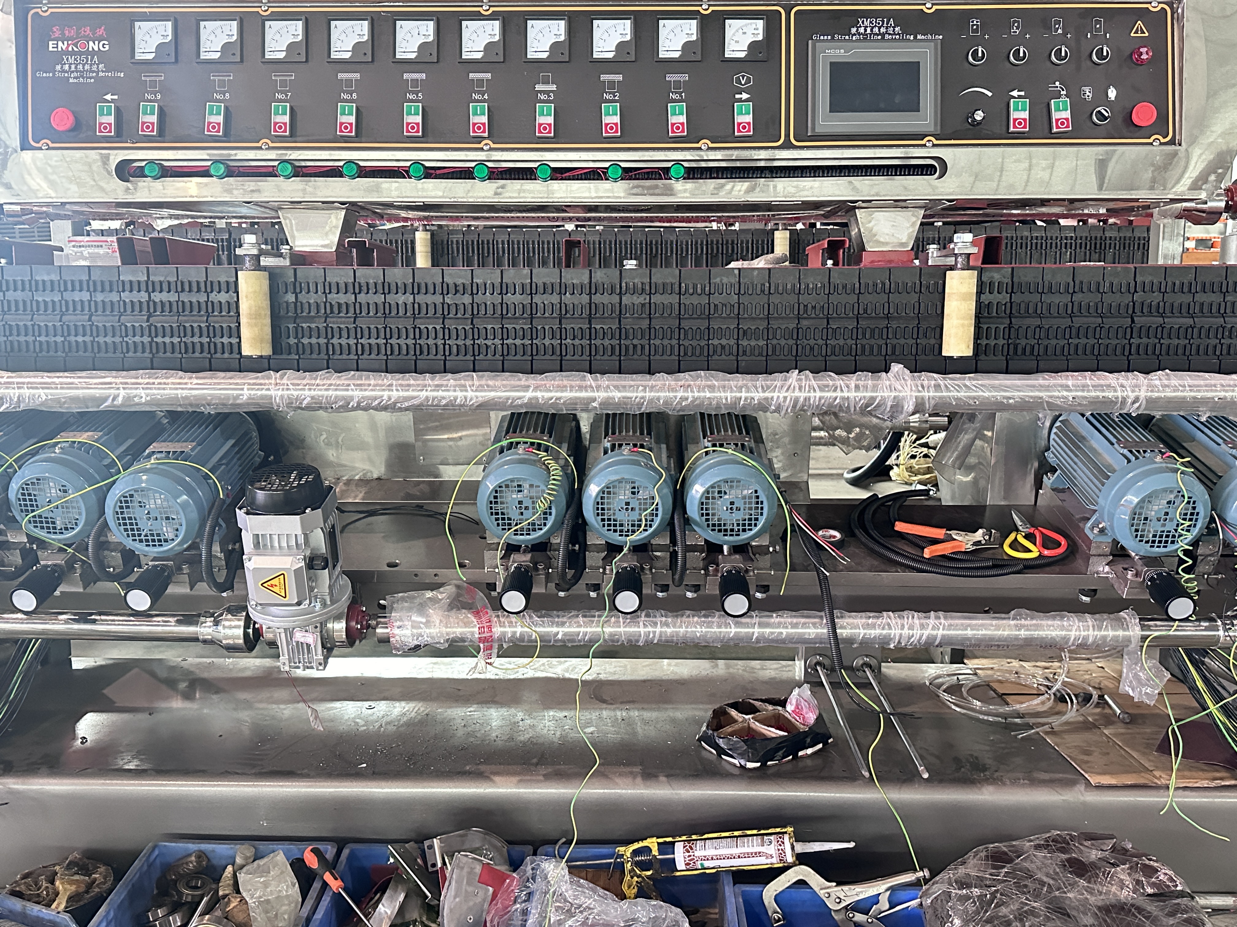 glass beveling machine