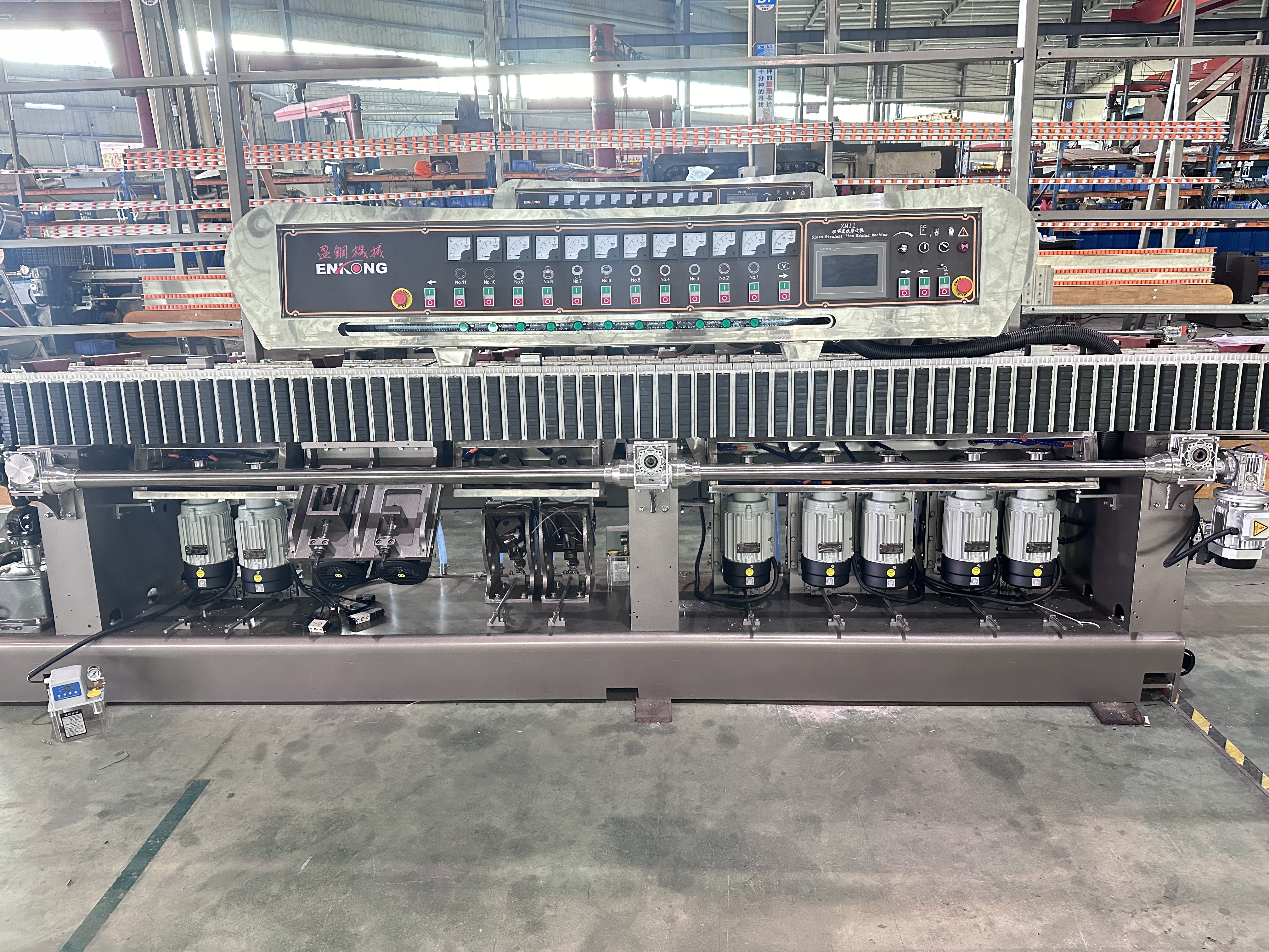 11 Motors Automatic Glass and Mirrors Edging Grinding