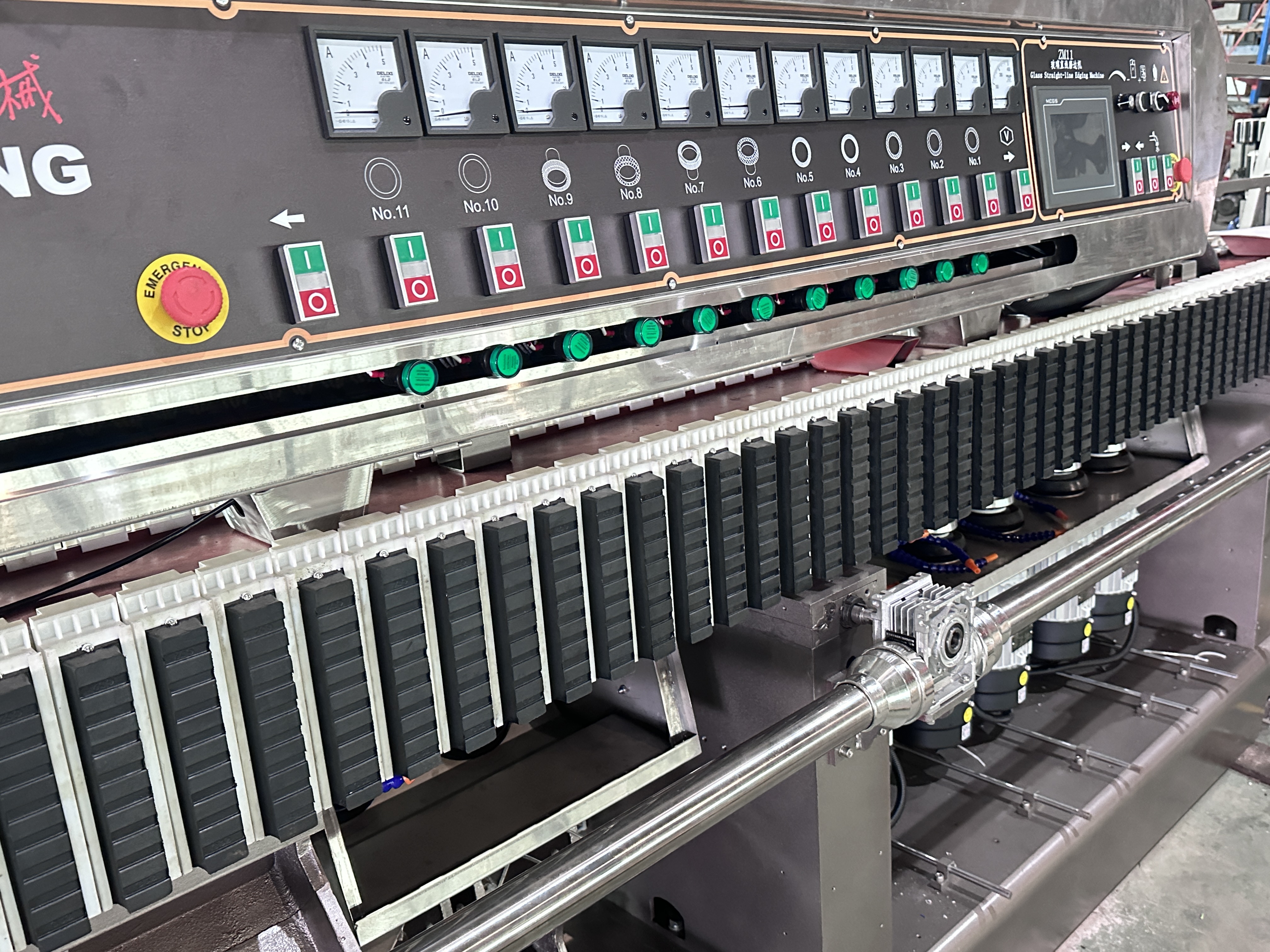 mirror glass edging machine