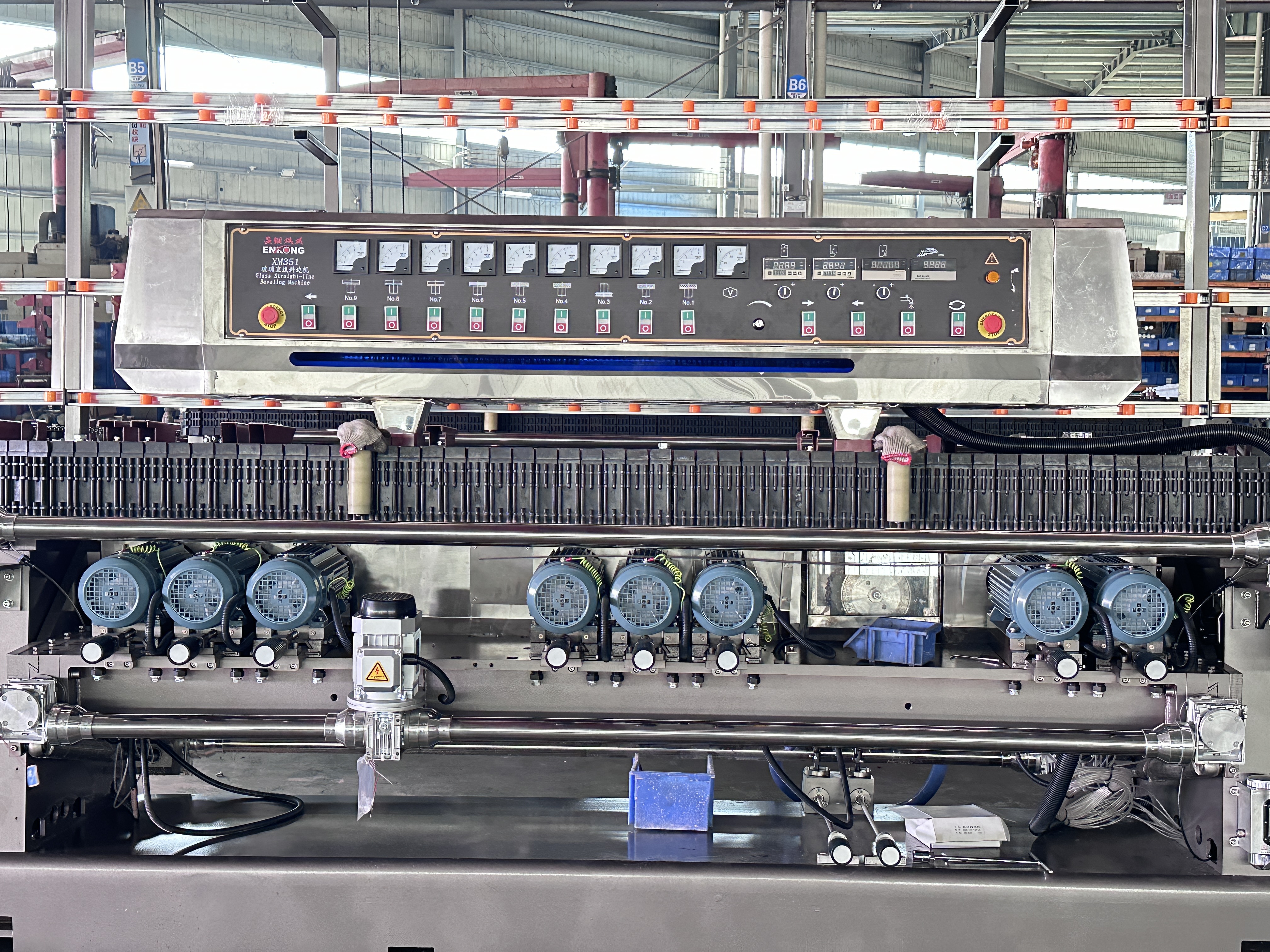 glass beveling machine