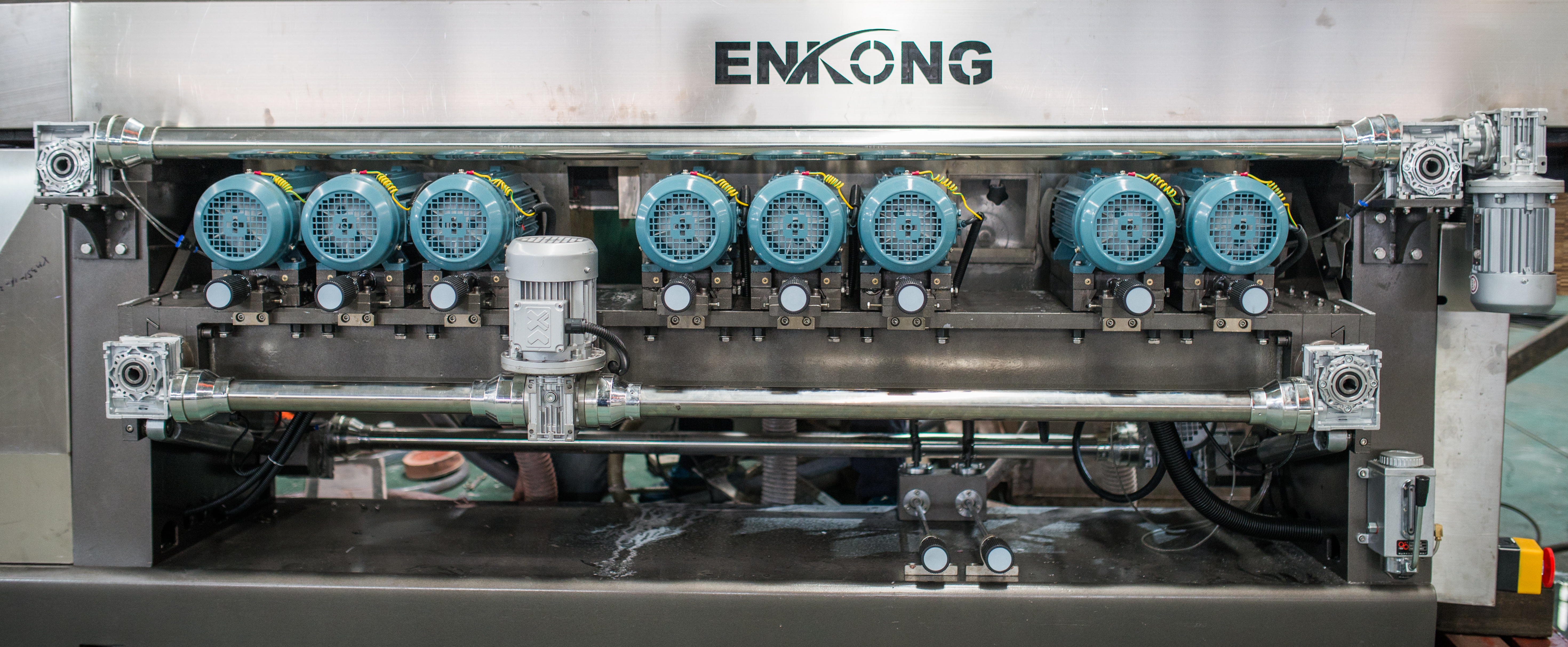 glass straight line beveling machine