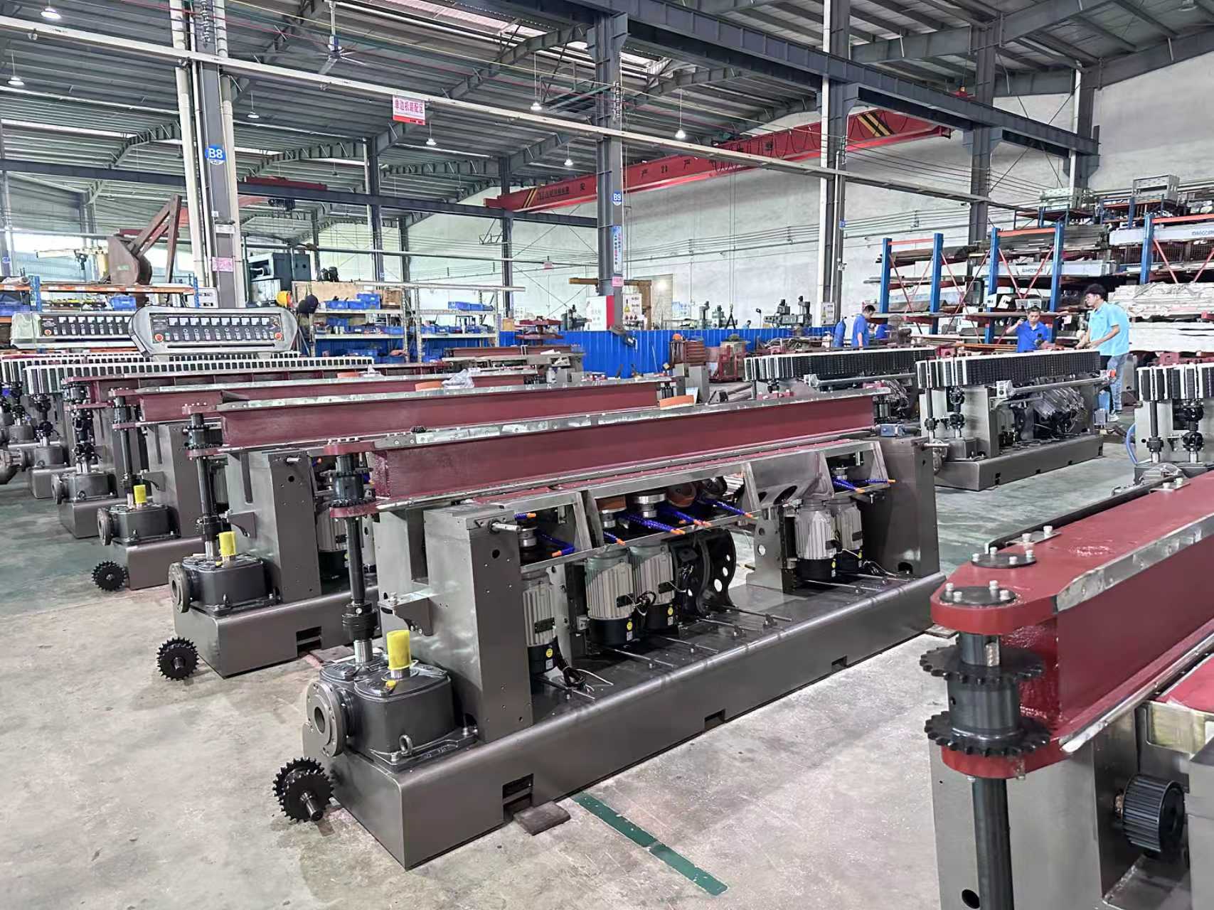 glass polish machine