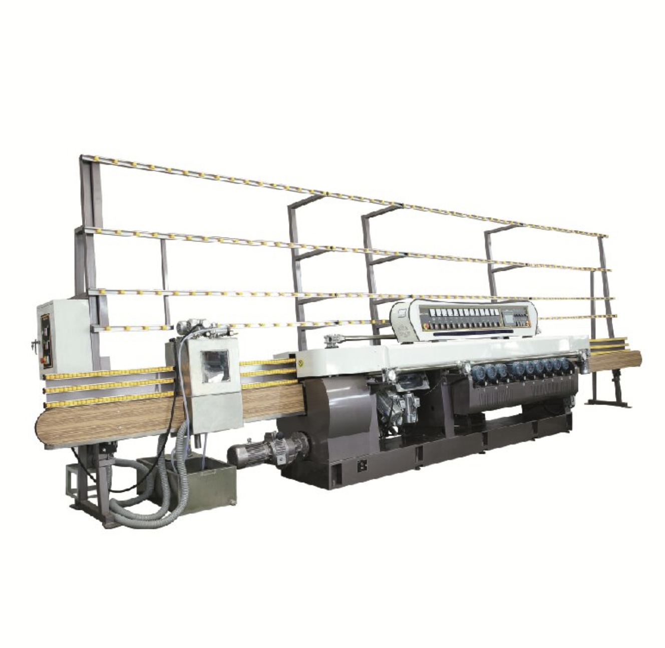 High Speed Fine Grinding XM363A Glass Straight-Line Beveling Machine Glass Beveling Machine