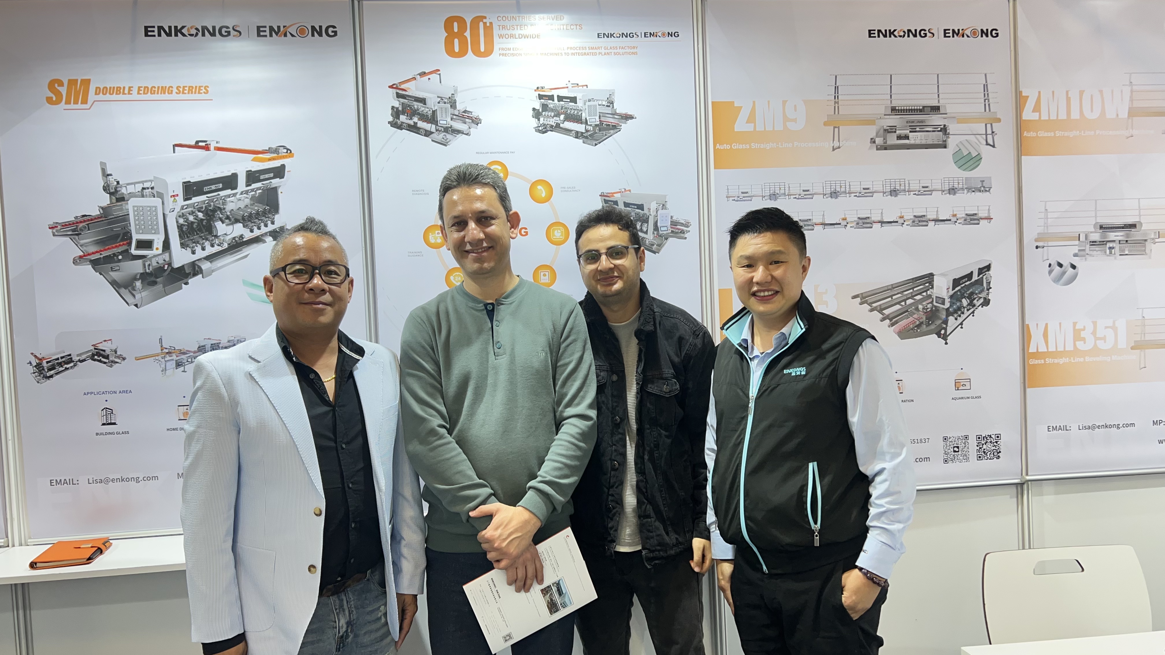 Brilliant appearance in 2025 Türkiye Eurasia Glass Exhibition, with precision edging technology to help upgrade Eurasia glass industry