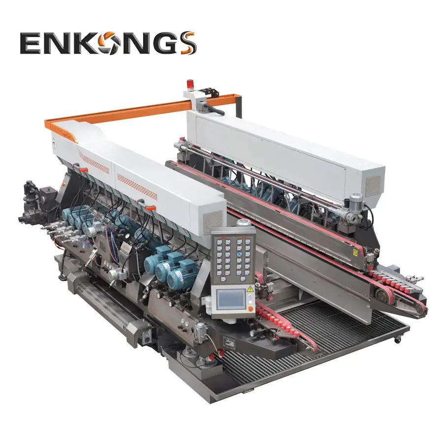 High speed glass edging machine
