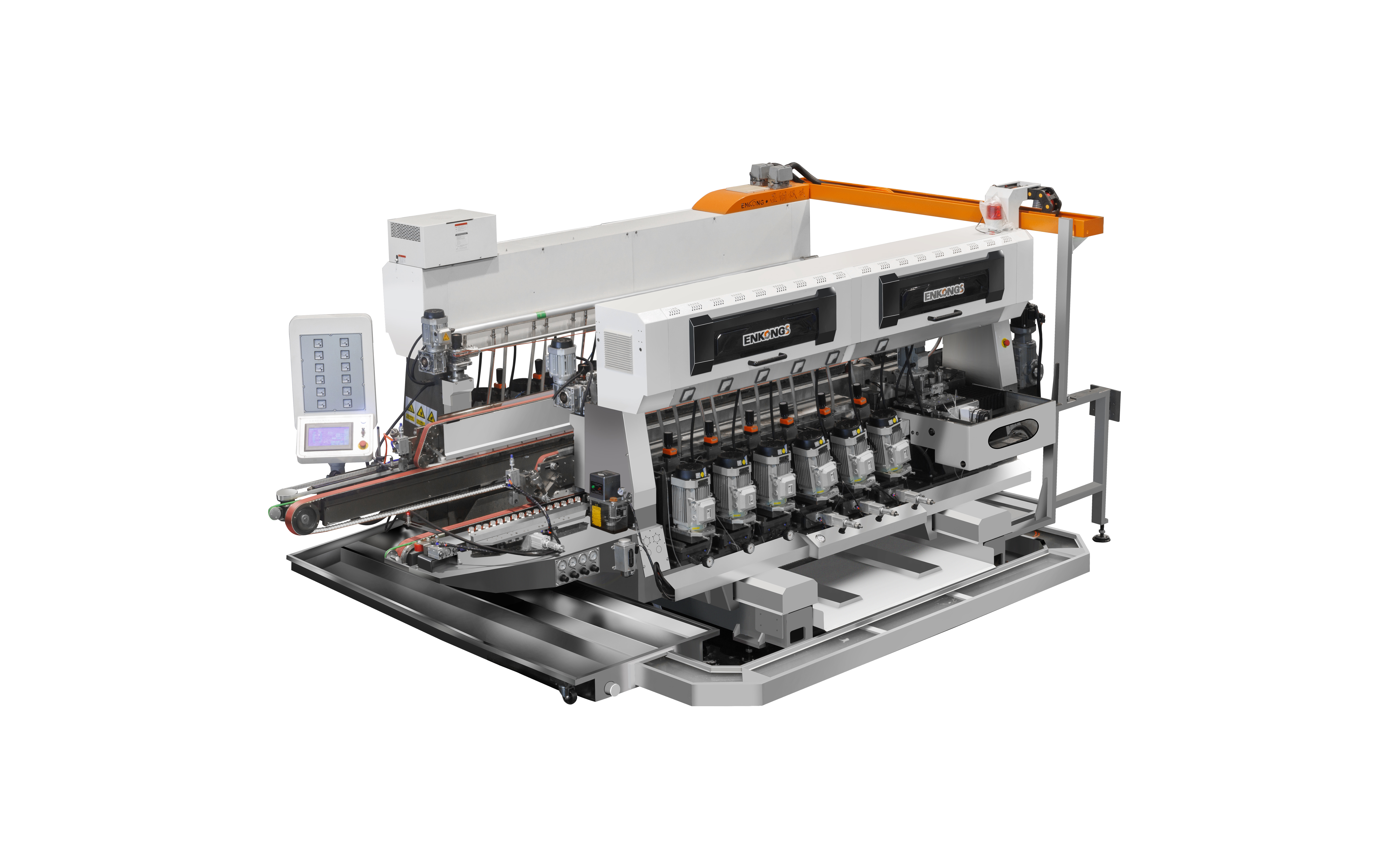SYM12 Glass Edging Machine: Perfect Double Round Edge Finishing
