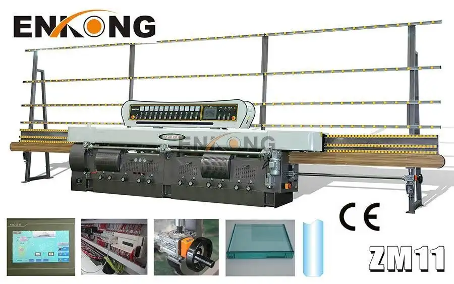 Glass edging machine