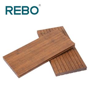 Deck de bambu natural para áreas externas