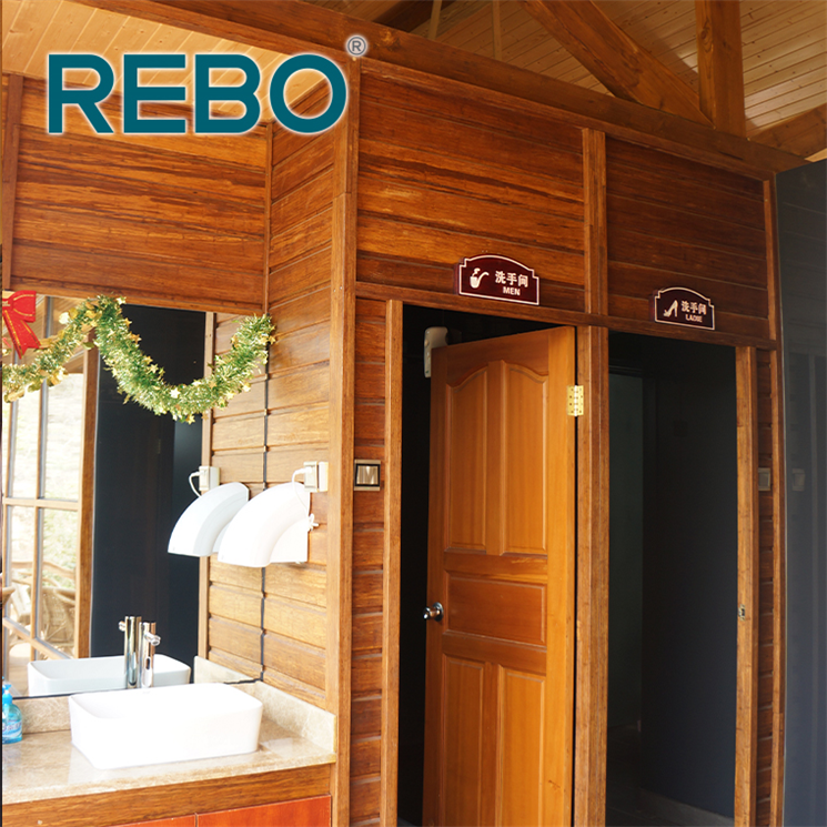 Revestimento externo de bambu