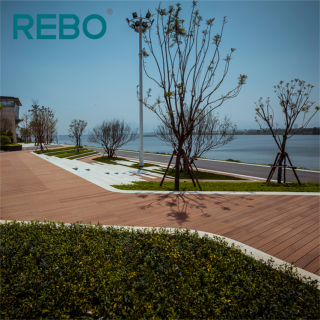 Niedriger Preis Composite Decking Bodenbelag Fliesen Für Haus Terrasse Balkon