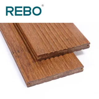 Piso de parquet de bambu para prevenção de incêndio