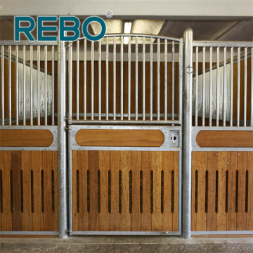 Caixa de estábulo de bambu resistente para cavalos