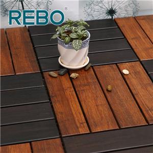 Desempenho confiável de piso de bambu faça você mesmo