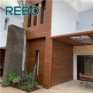 Revestimento de parede externa de madeira de bambu para casa à prova d'água
