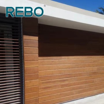Revestimento de parede externa de madeira de bambu para casa à prova d'água