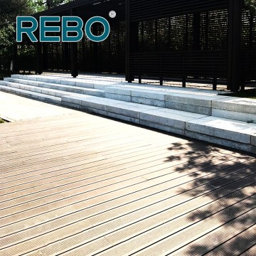Ökologische Terrassenbeläge aus Bambus-Holzverbundstoff
