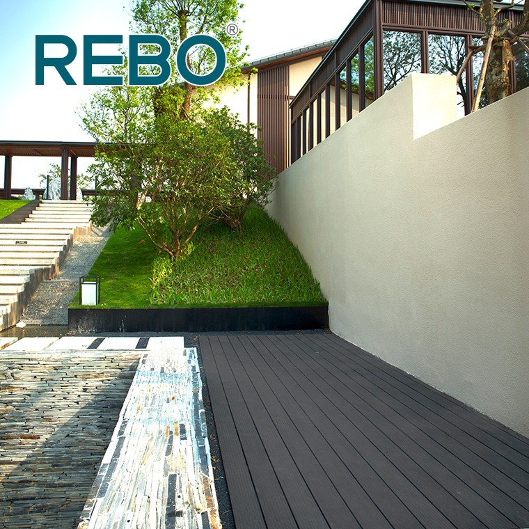 OEM de alta qualidade de bambu piso de madeira deck à prova d'água