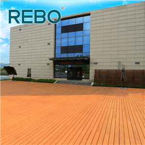 Projetos de painéis de piso de bambu para decks de jardim externo