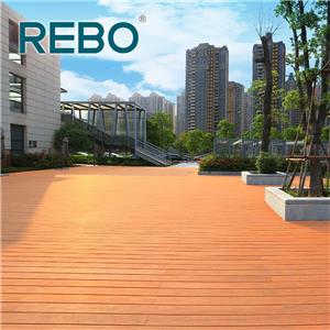 Projetos de painéis de piso de bambu para decks de jardim externo