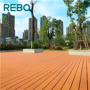Projetos de painéis de piso de bambu para decks de jardim externo