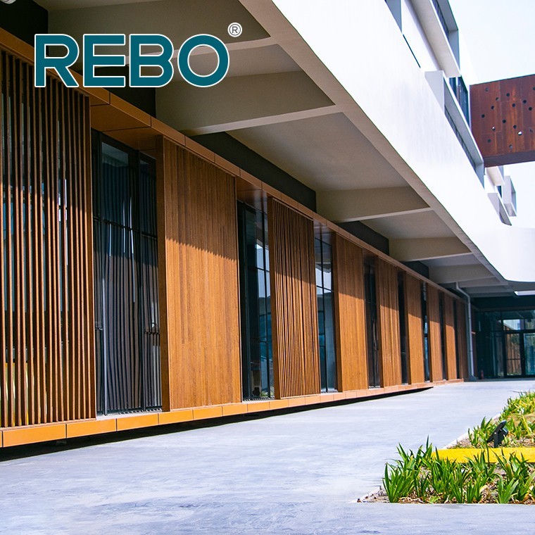 Building materials carbonized decking exterior wall panels