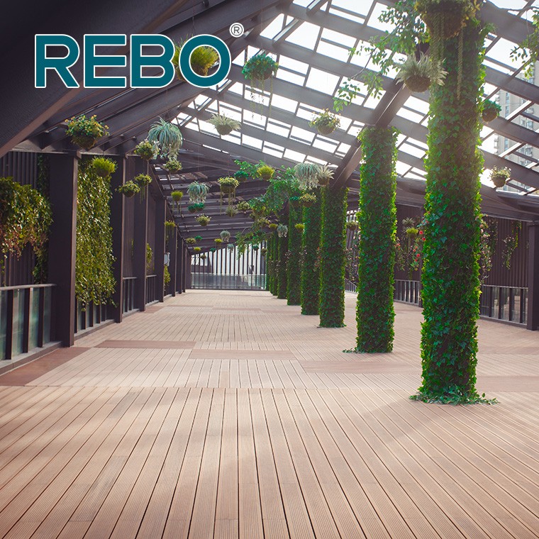 bamboo patio decking