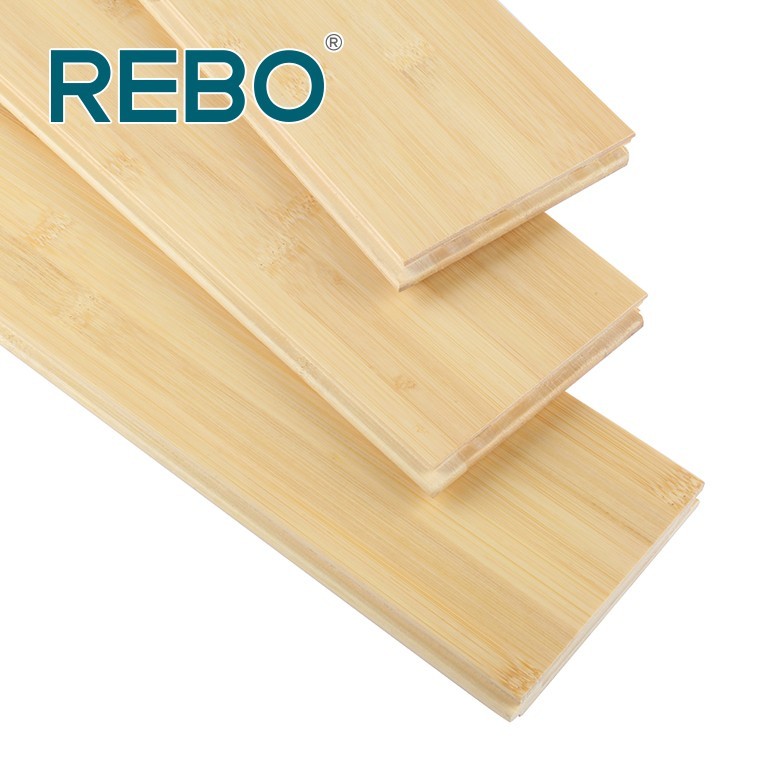 Fornecedor barato de piso interno de bambu sólido carbonizado natural