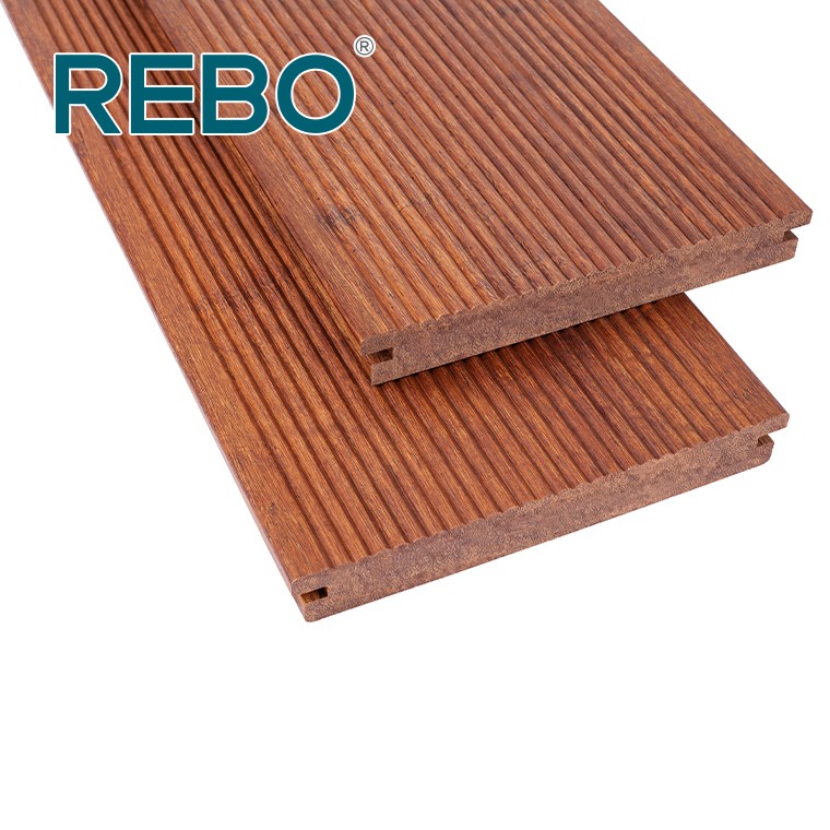 weather-resistant bamboo decking