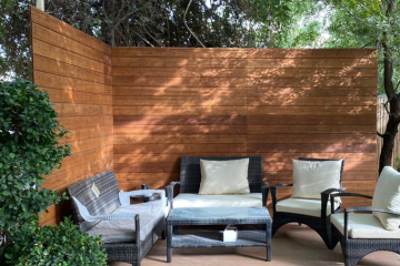 프라이버시 펜스로서의 대나무의 이점