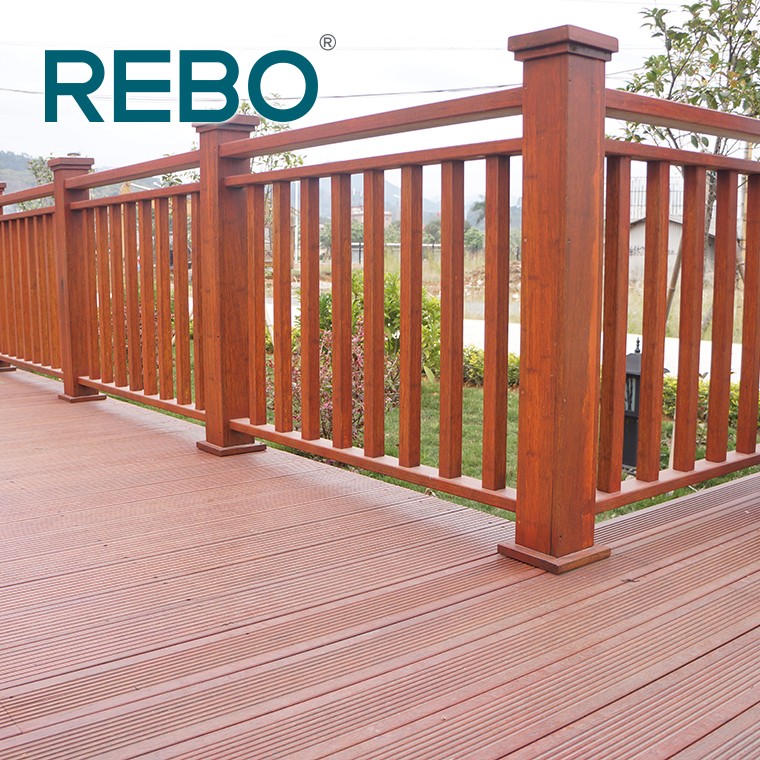 bamboo garden decking