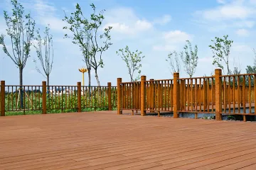 Vantagens do deck de bambu trançado