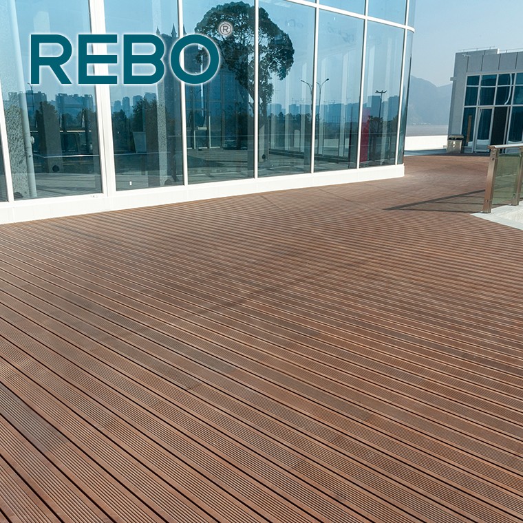 bamboo patio decking