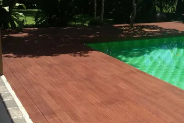 Escolha o material certo para o deck externo - Bambu trançado