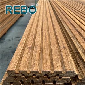 Pannello decorativo prefinito per rivestimento di pareti di case in bambù