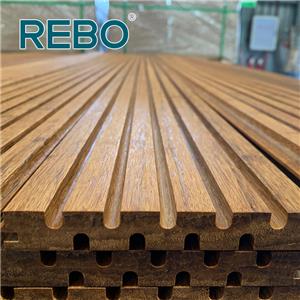 Pannello decorativo prefinito per rivestimento di pareti di case in bambù