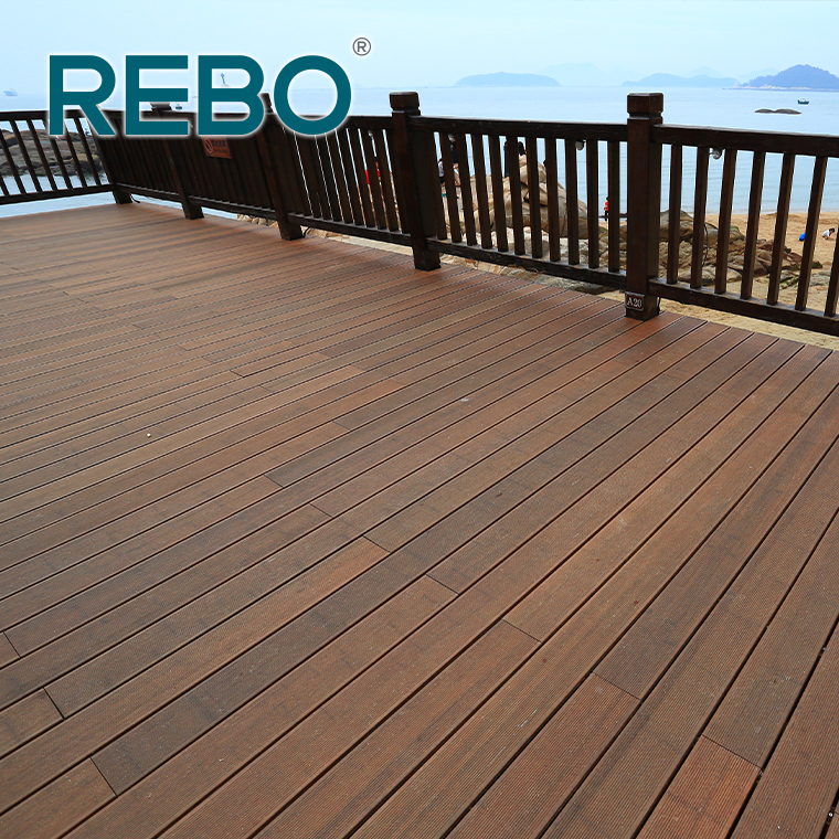 outdoor bamboo decking